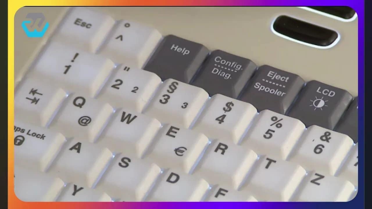 Nahaufnahme einer Ultraschall-Bedientastatur mit Config-Taste f&uuml;r die Messkonfiguration