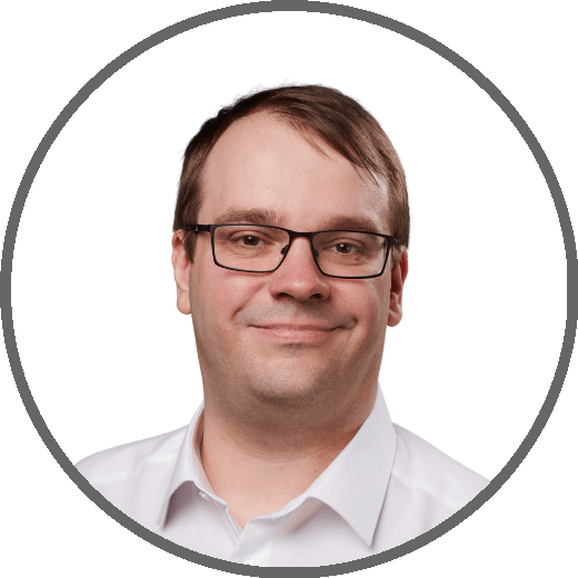 Andreas Bretschneider rund mit grauem Rand