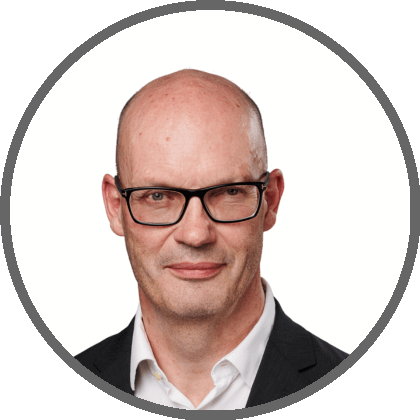 Robby Wagner rund mit grauem Rand